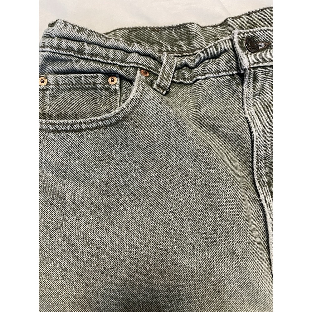 Vintage Levi's 550 Jeans 36x34  Straight Fit Green Stone Wash 1992‎ USA - Picture 9 of 16